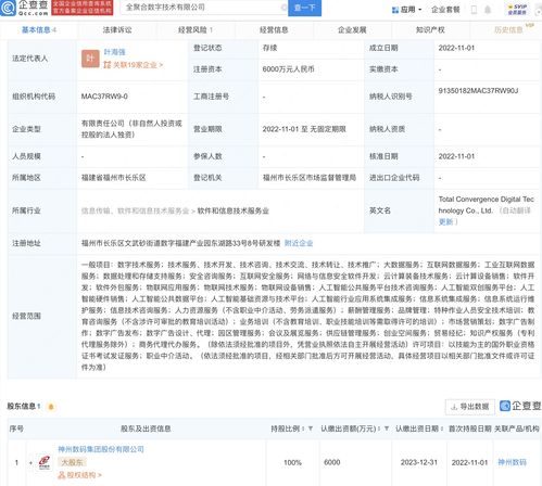 神州數(shù)碼設(shè)立數(shù)字技術(shù)子公司，注資6000萬深化服務(wù)布局